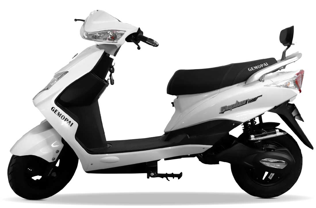 Ryder Electric Scooter- White Color 